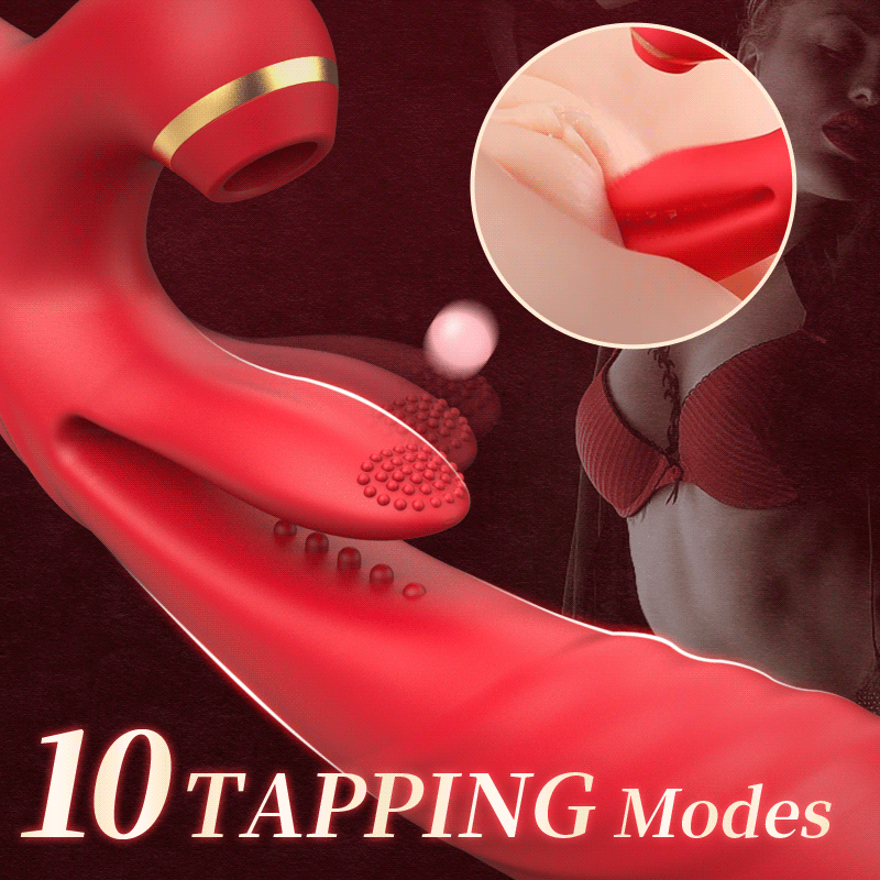 3 Thrusting & Vibration 7 Sucking 10 Tapping G-spot Vibrator Sweetstoy