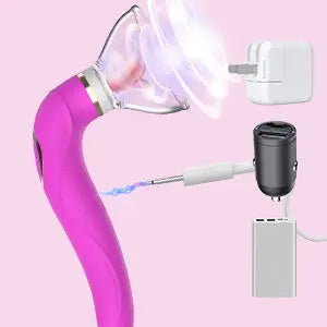 Big Size Tongue Licking Triple Stimulation Vibrator Sweetstoy