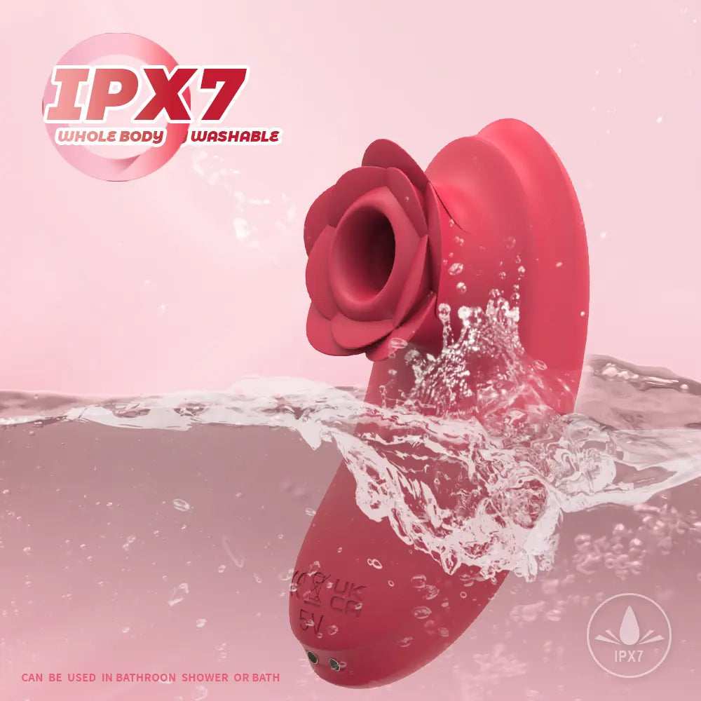9 Modes Sucking Magnetic Rechargeable Waterproof Silicone Massager Sweetstoy