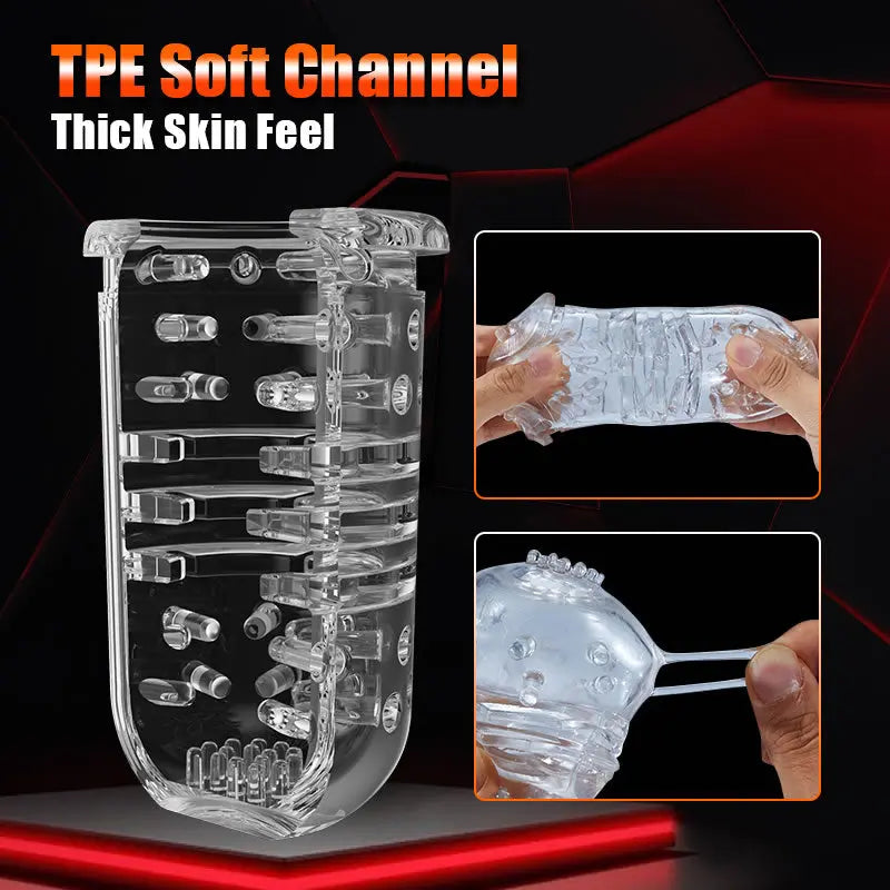 Hurricane - Automatic 5 Thrusting & Rotating for Penis Stimulation Masturbator Cup Sweetstoy
