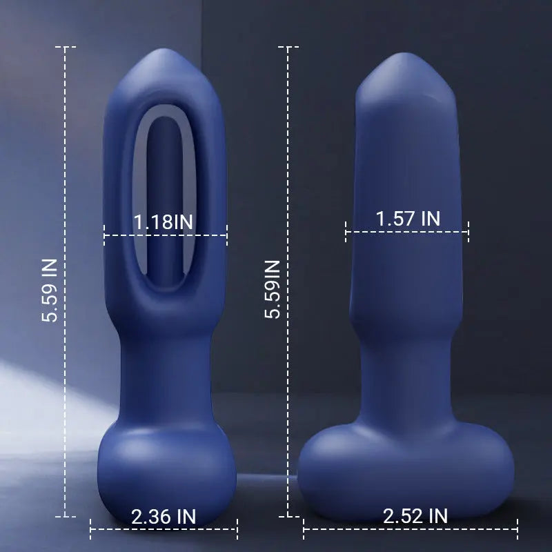 Ryza - 10 Tapping 10 vibrating Anal Therapy Toy with Remote Control Sweetstoy