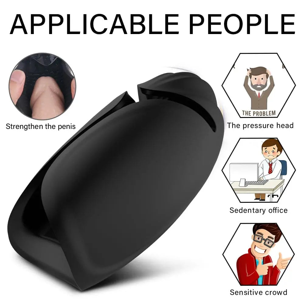 9 kinds of vibration mode glans massager Sweetstoy