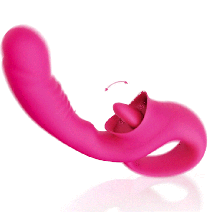 G-spot vibrator offers 10 licking and vibration patterns for women Sweetstoy