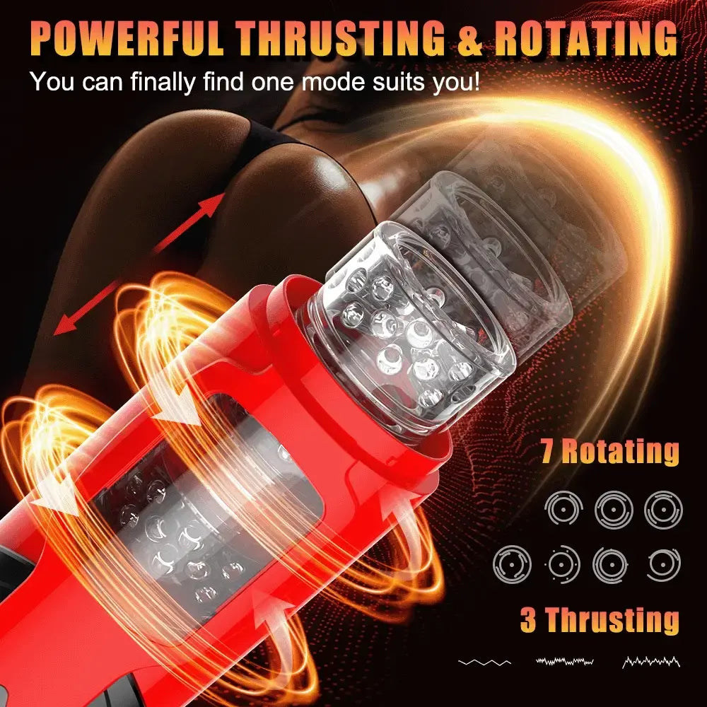360-Degree Automatic Thrusting Masturbation Cup —— New Sweetstoy