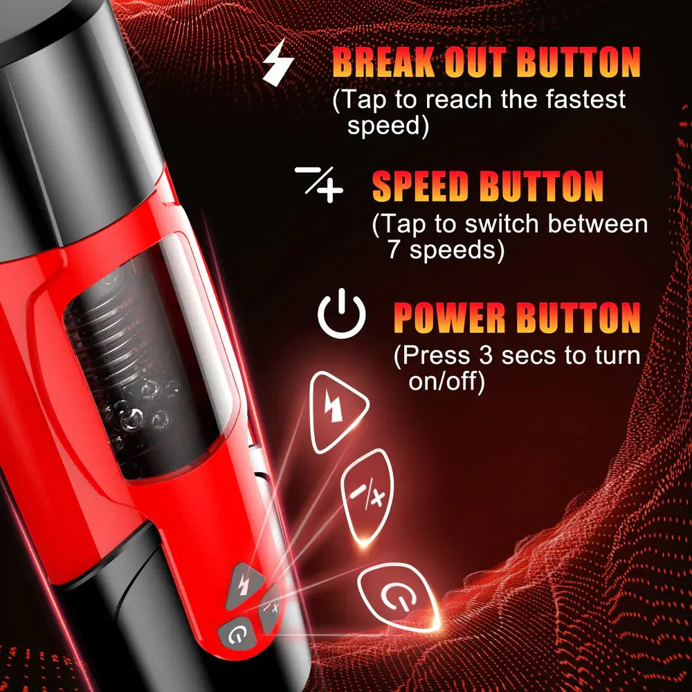 360-Degree Automatic Thrusting Masturbation Cup —— New Sweetstoy