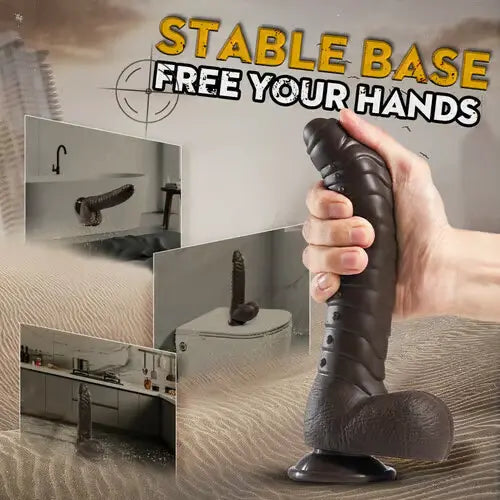 Rattlesnake 5 Vibrating 3 Thrusting Heating Function Fantastic Dildo Sweetstoy