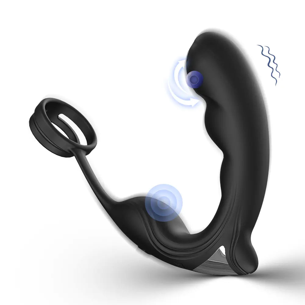 9 kinds of vibration mode lock fine ring prostate vibrator Sweetstoy
