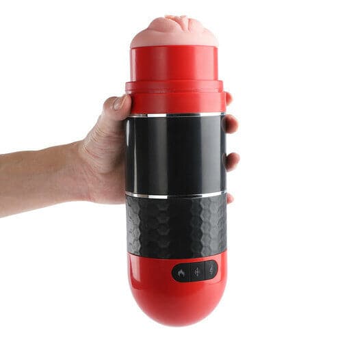 7 Thrusting Modes Heating Masturbator Cup Male Stroker for big dick