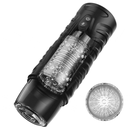 Carl-7 Thrusting & Rotating Modes with Strong Suction Cup for Penis Stimulation Male Masturbator Cup Sweetstoy