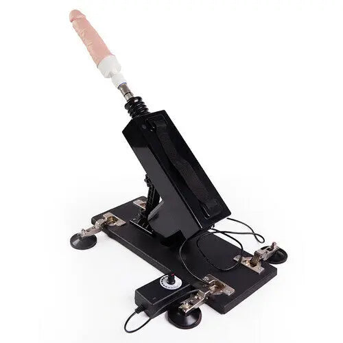 Automatic Thrusting Heating Swinging Vibrating Sex Machine with Dildo and Suction Cup 28 Inch Sweetstoy