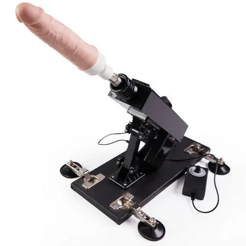 Automatic Thrusting Heating Swinging Vibrating Sex Machine with Dildo and Suction Cup 28 Inch Sweetstoy