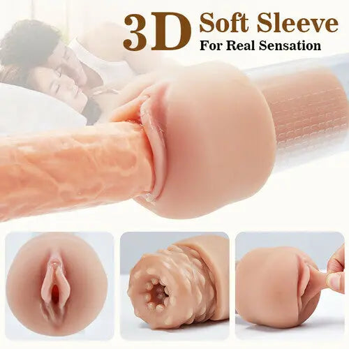 3-in-1 Design 3 Vacuum Suction Automatic Suction Penis Pump Sweetstoy