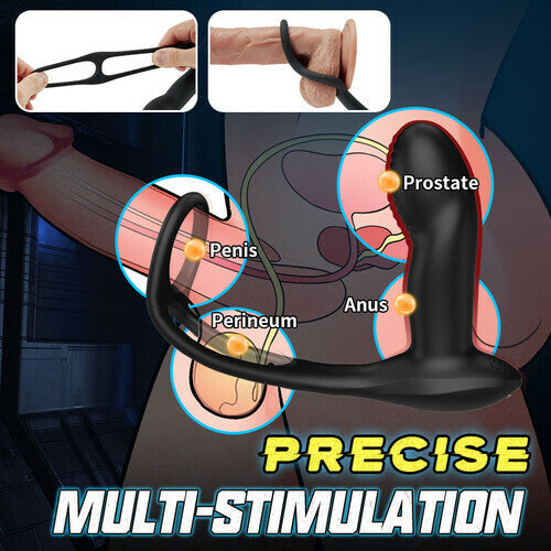 APP Control 9 Vibrating & Wiggling Prostate Massager Anal Toy
