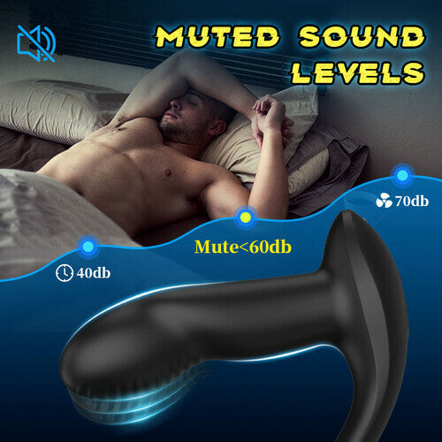 APP Control 9 Vibrating & Wiggling Prostate Massager Anal Toy