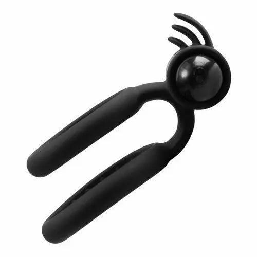 Vibrating Battery-Powered Cock Ring for Clitoris & Testicles Stimulation Lasting Stronger Vibrator Sweetstoy