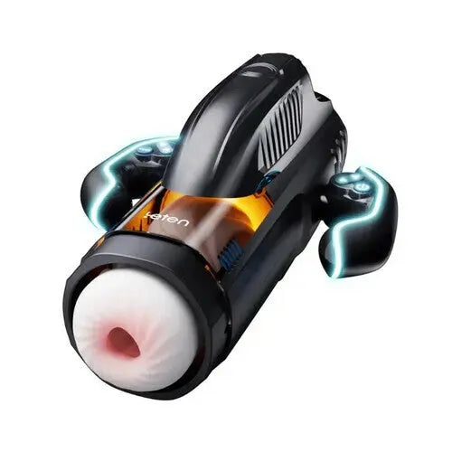 Leten 10 Telescopic & Sucking Heating Voice Handheld Masturbation Cup Sweetstoy