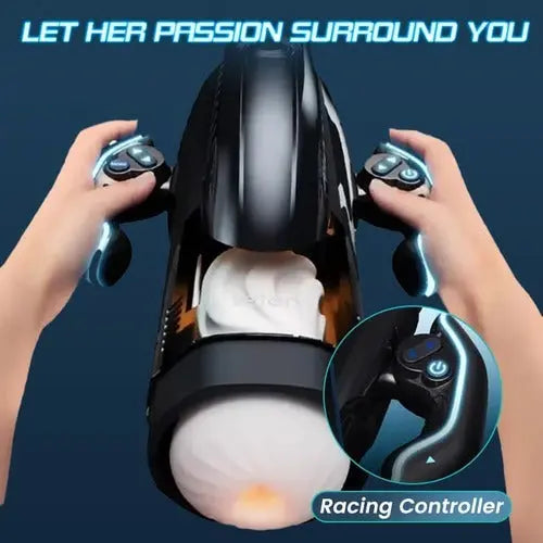 Leten 10 Telescopic & Sucking Heating Voice Handheld Masturbation Cup Sweetstoy