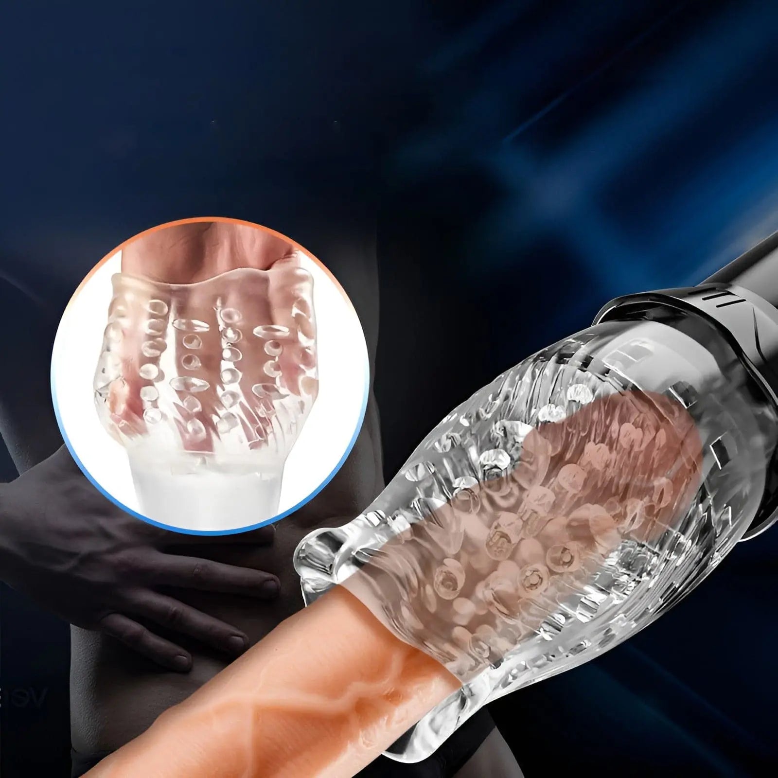 High Frequency Rotating Masturbation Cup —— The Hottest Sweetstoy