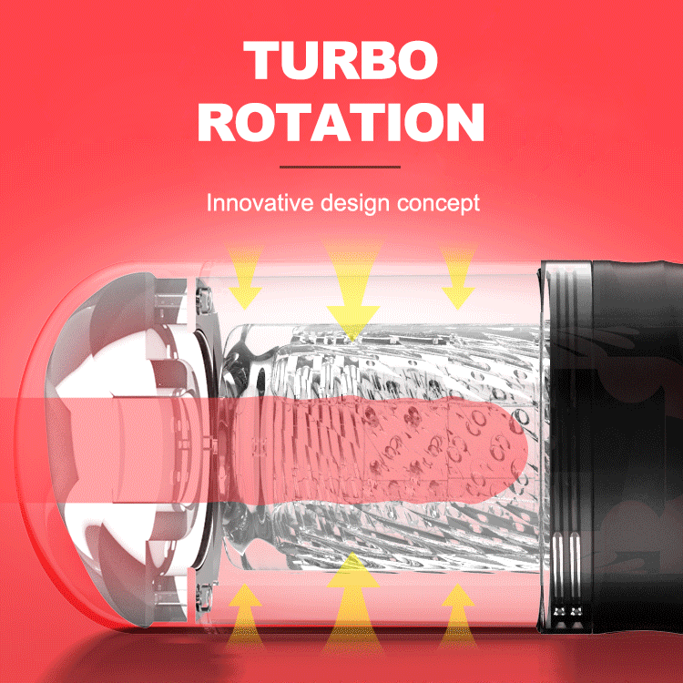 Two-way spiral vibration aircraft cup automatic training exercise penis masturbator Sweetstoy