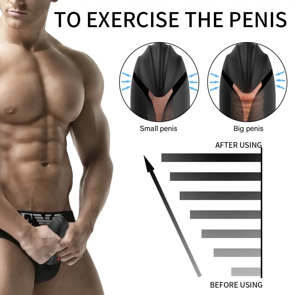 9 kinds of vibration mode glans massager Sweetstoy