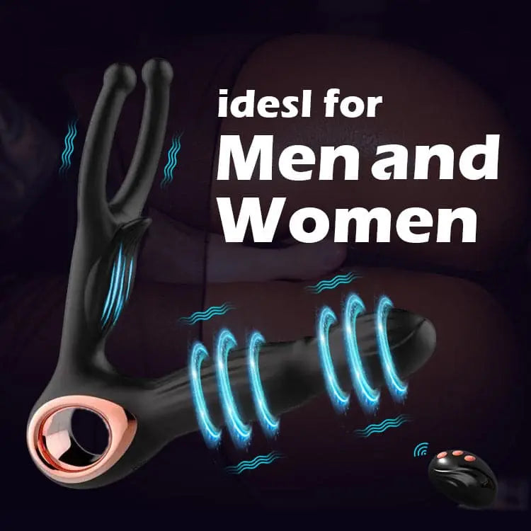3 IN 1 Wireless Remote Control Male Prostate Massager & Anal Vibrator Sweetstoy