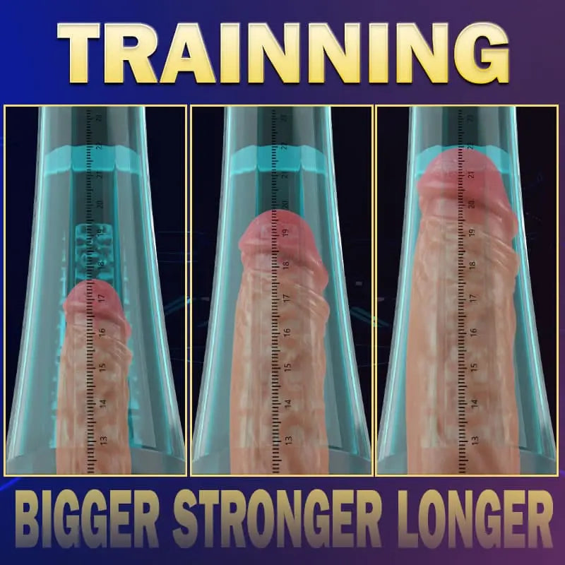 Three Sucking Clear Vacuum Penis Pumps - Watch the Beast Grow Sweetstoy