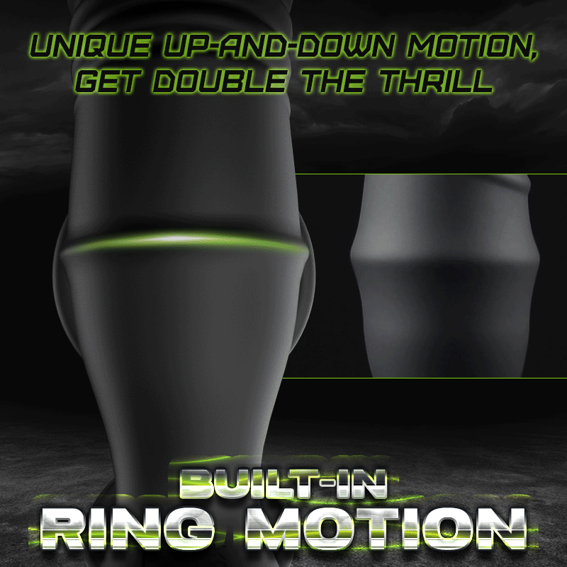 Murphy-APP/Controller & 9-Telescopic / Vibration & Penis Ring Locking Prostate Massager Sweetstoy