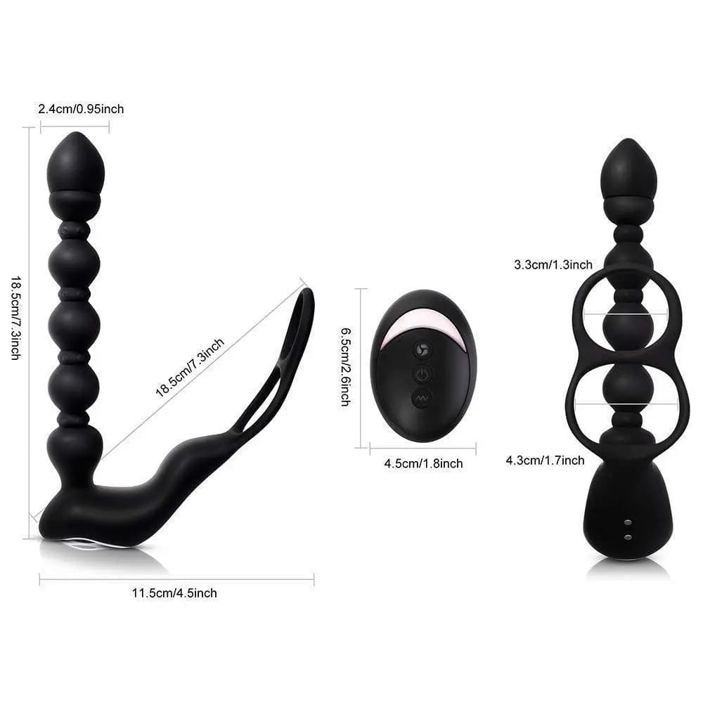 Multi-anal bead stretching anal massager Sweetstoy