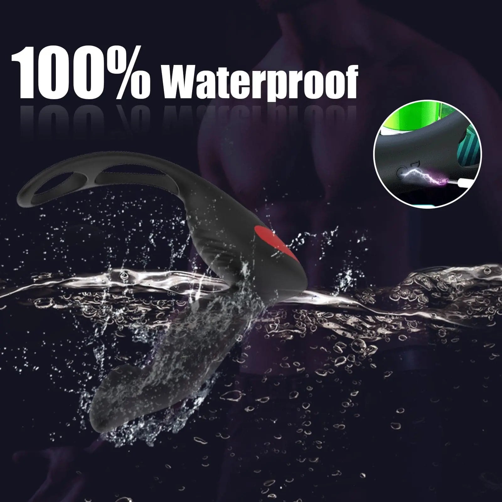 Prostate posterior massager for men——9 frequency vibration Sweetstoy