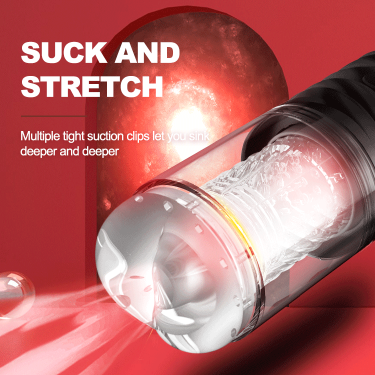 Two-way spiral vibration aircraft cup automatic training exercise penis masturbator Sweetstoy