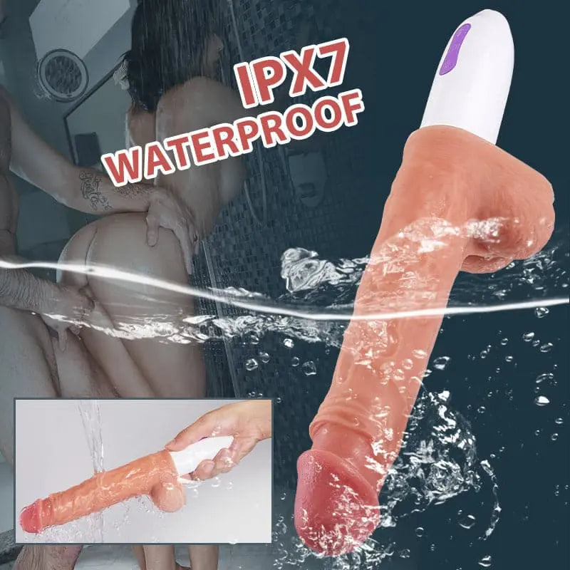 Cal-8 Thrusting Rotating Vibrating Multi-angle Heating Remote Control Sex Machine Sweetstoy