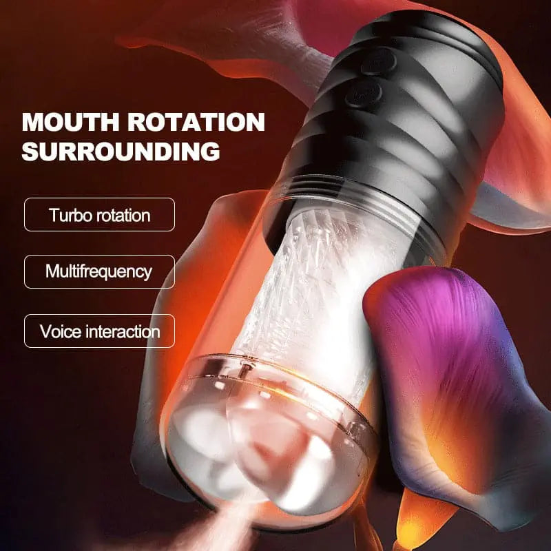 Two-way spiral vibration aircraft cup automatic training exercise penis masturbator Sweetstoy