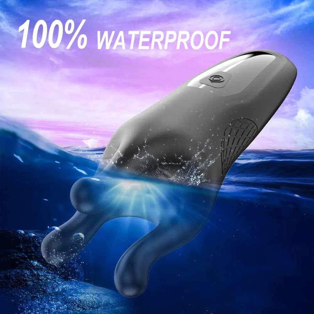 Octopus - glans massager 10 vibrating & beating Sweetstoy