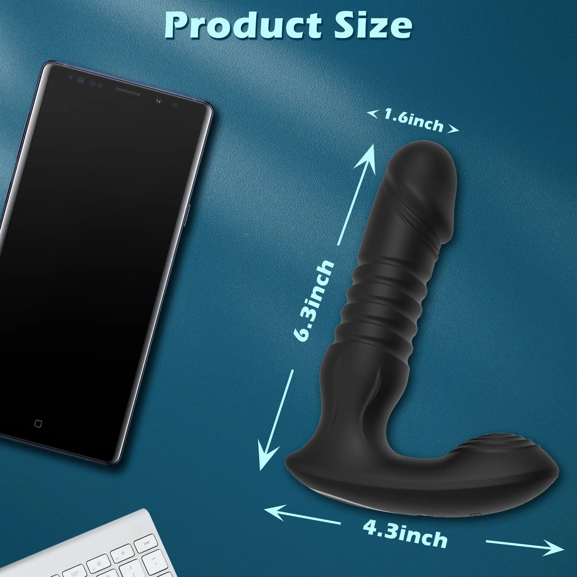 Alessandro - Thrusting Vibrating Prostate Massager None