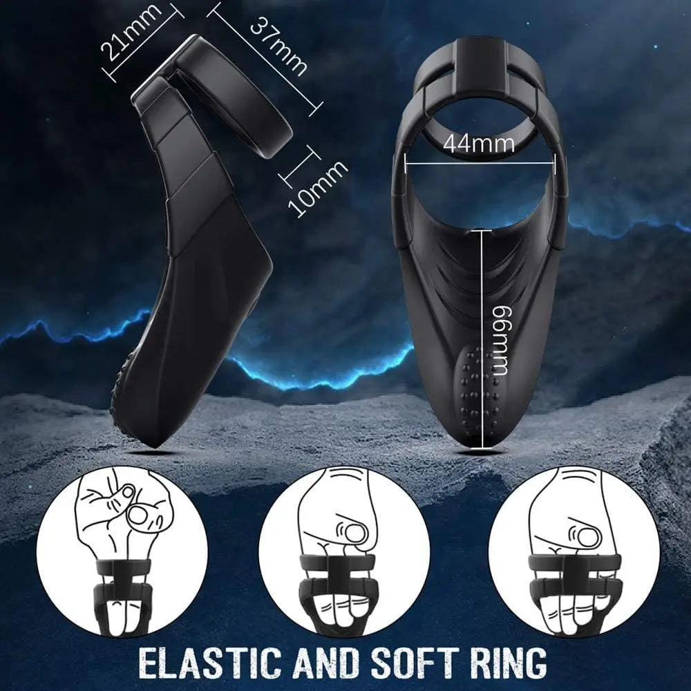 10 Kinds Of Vibrating Penis Ring & Hoden Vibrator —— Double Ring Sweetstoy