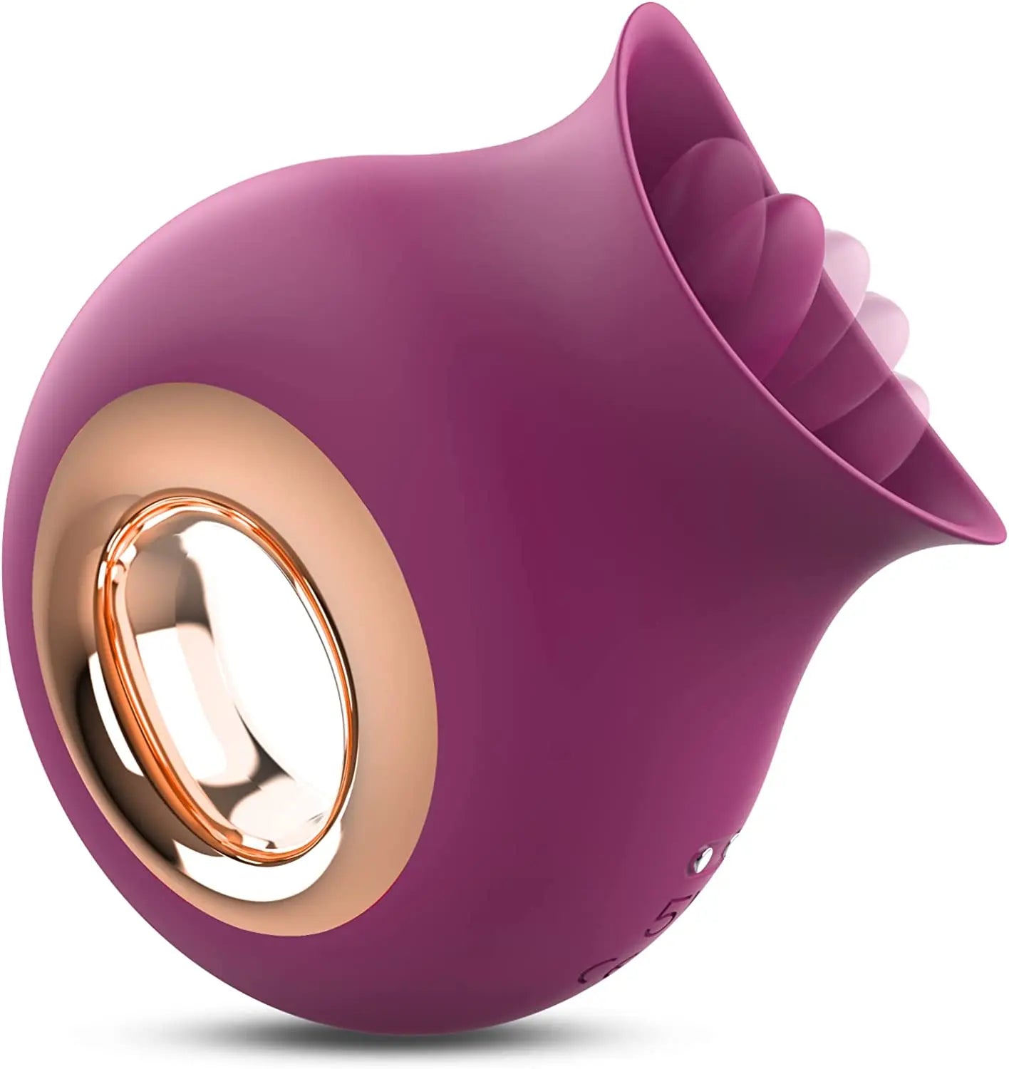 Adult Toys Rose Clitoral Vibrator, Tongue Licking Toy Vibrator with 9 Modes Sweetstoy
