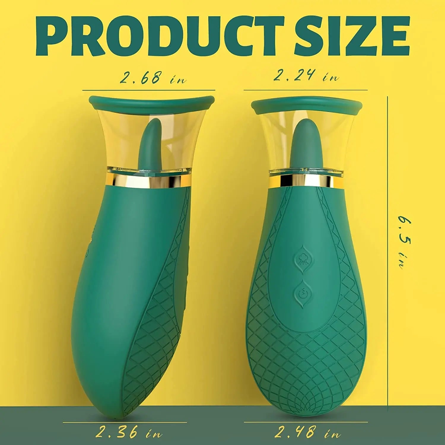 【NEW】3 in 1 Tongue Sucking And Licking Clit Or Nipple Stimulator-3 suction and 9 Vibrator Sweetstoy