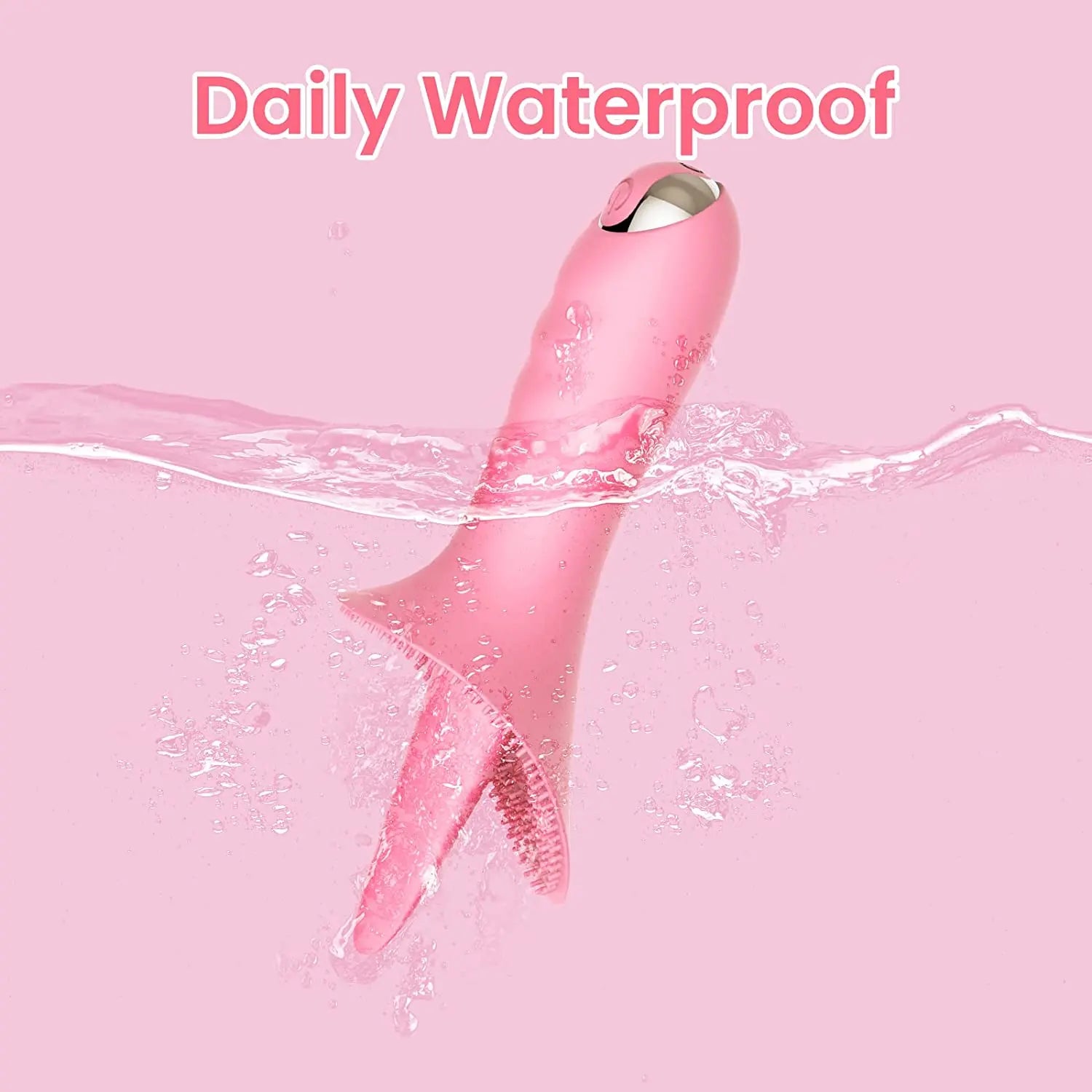 Clitoral Tongue Lick Vibrator with 10 Vibration Modes Sweetstoy