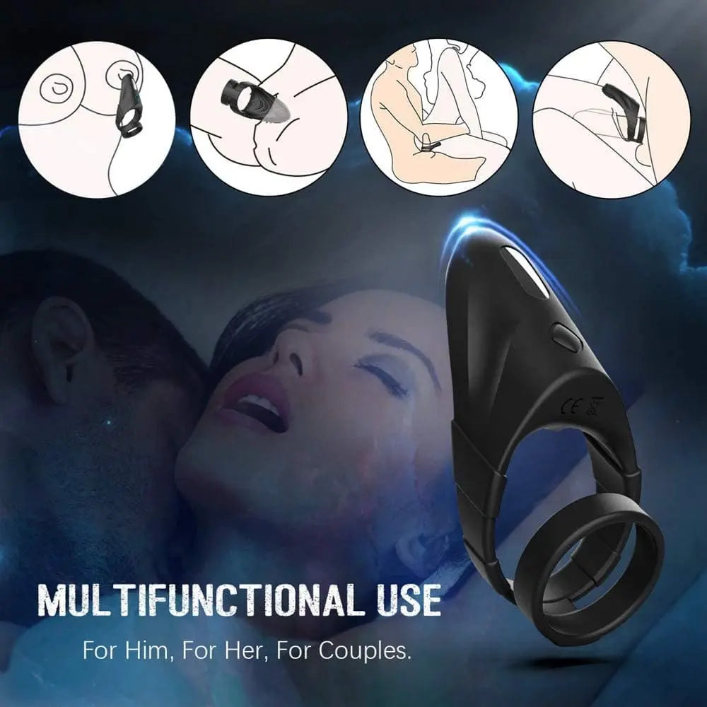 10 Kinds Of Vibrating Penis Ring & Hoden Vibrator —— Double Ring Sweetstoy