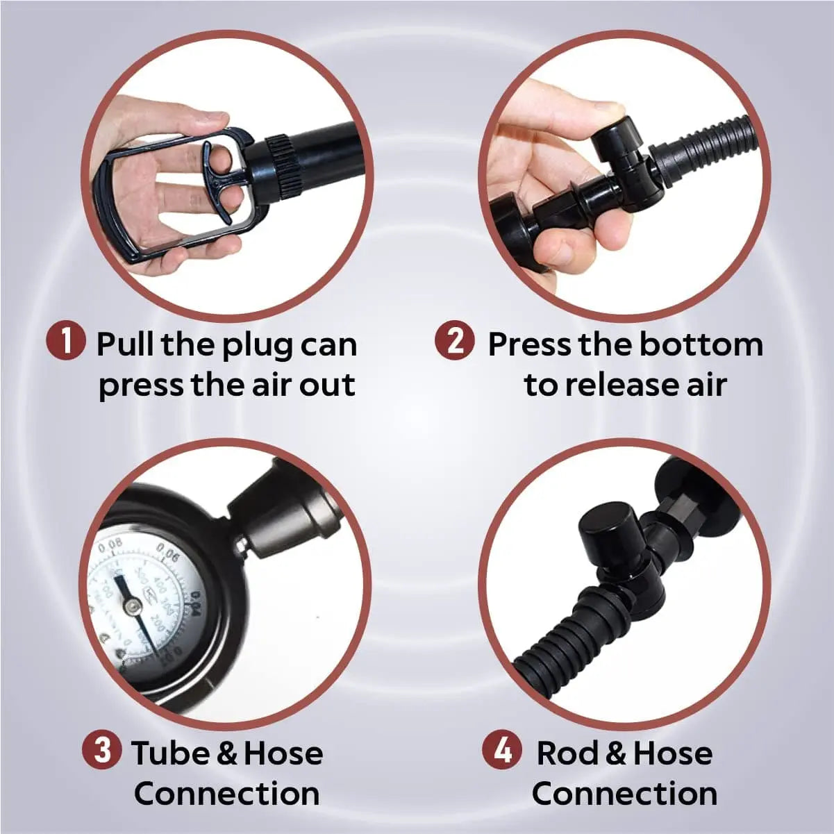 Manual vacuum penis transparent enlarger penis pump Sweetstoy