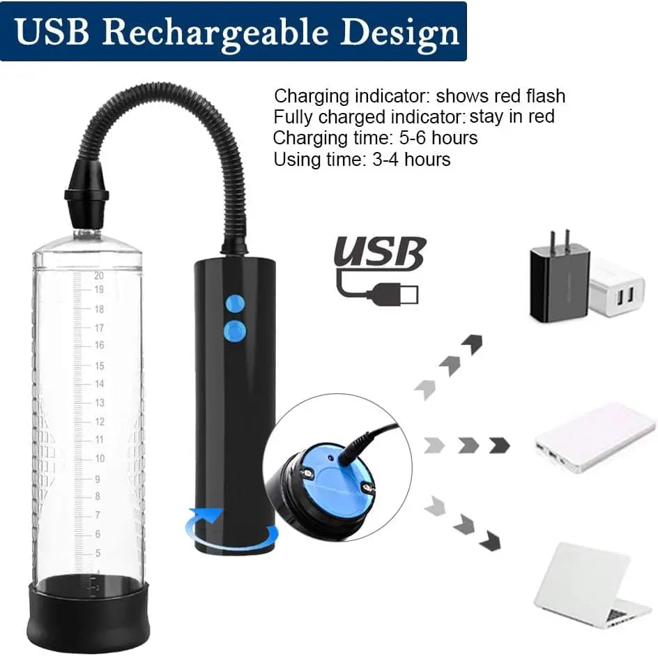 Electric penis pump enlargement vacuum pump Sweetstoy