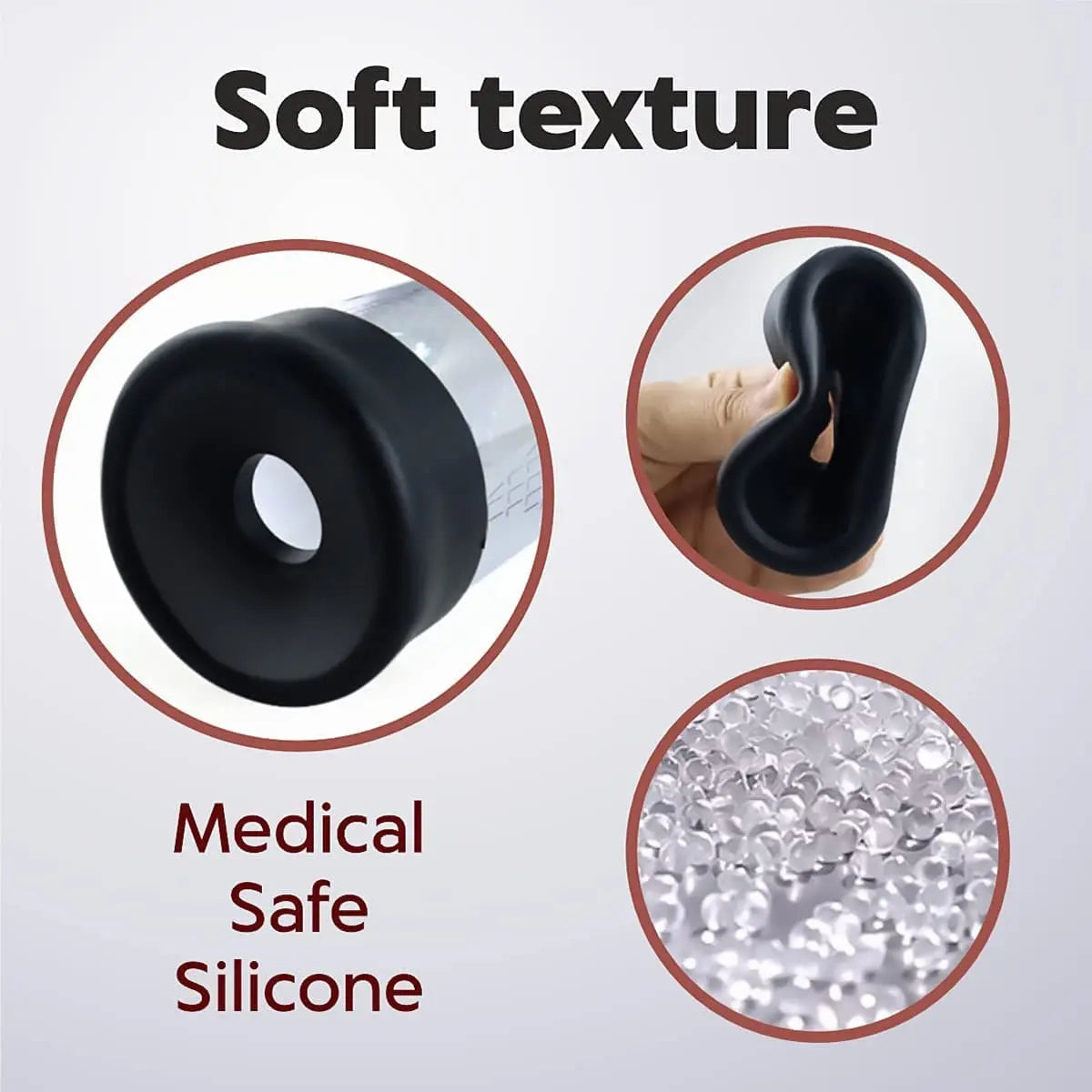 Manual vacuum penis transparent enlarger penis pump Sweetstoy