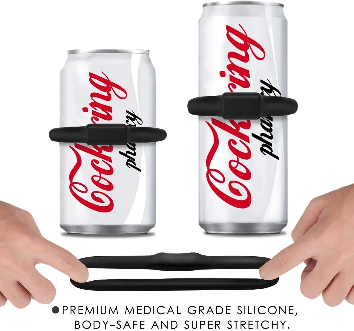 Harder, Stronger, Longer Lasting Premium Elastic Penis Ring Sweetstoy