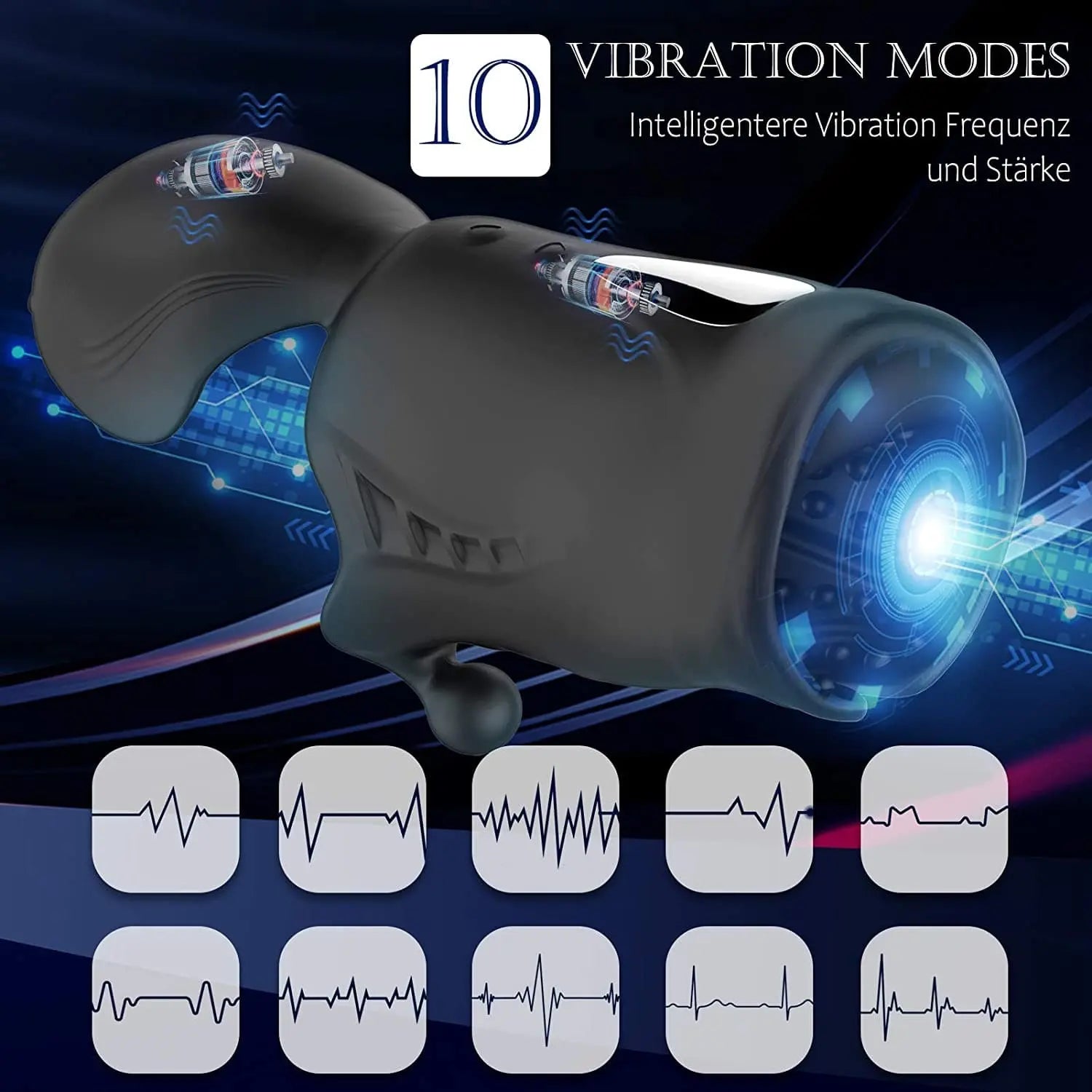 2 in 1 package model glans massager Sweetstoy