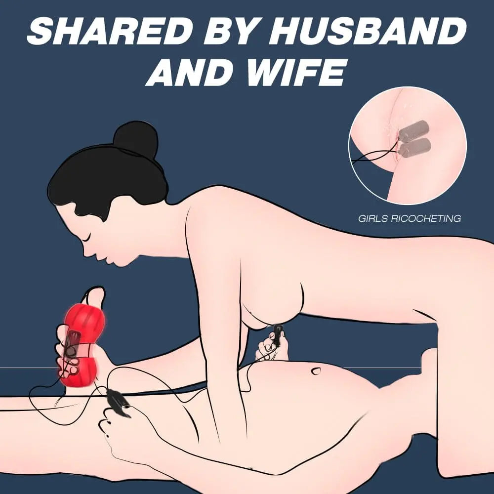 Multifunctional dual-channel masturbation cup Sweetstoy