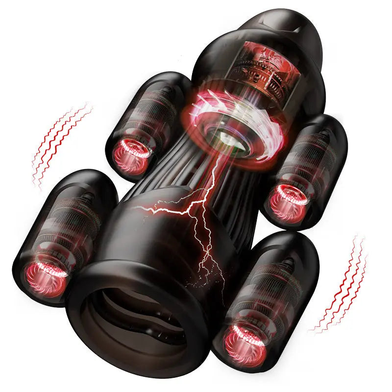 Remote-Control Vibrating Cock Ring with Adjustable Stimulation — dimensions and size reference