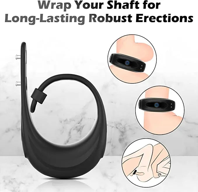 Masako - Rechargeable Watch Design Vibrate Penis Ring None