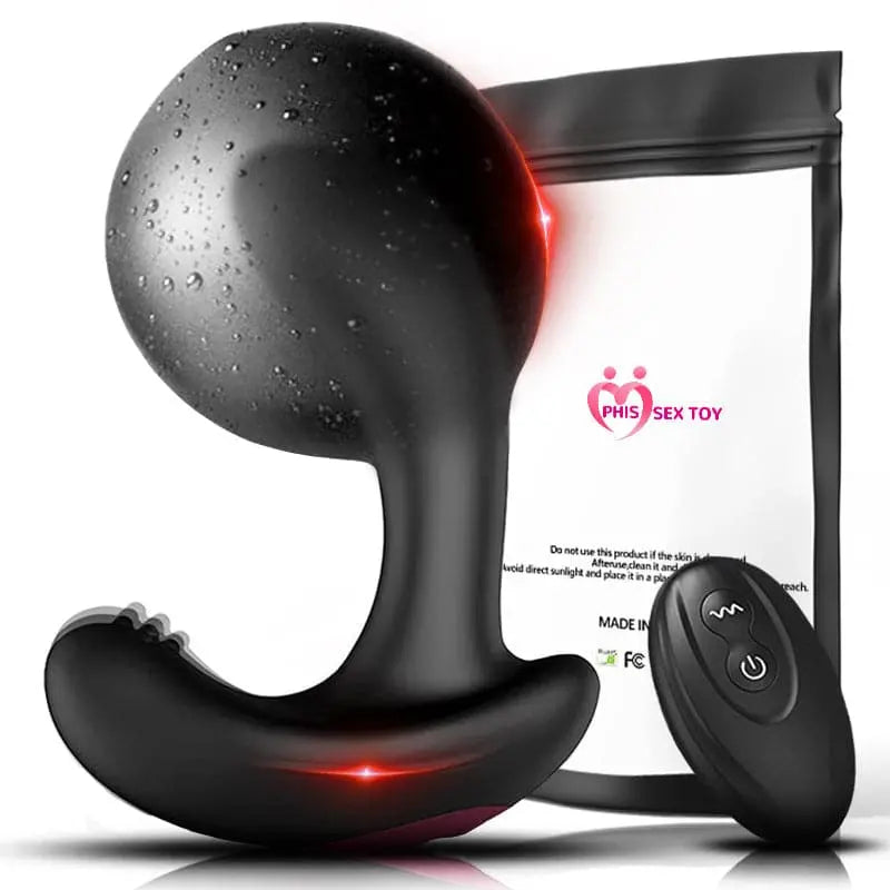 Anal expansion prostate massager remote control inflatable anal plug Sweetstoy