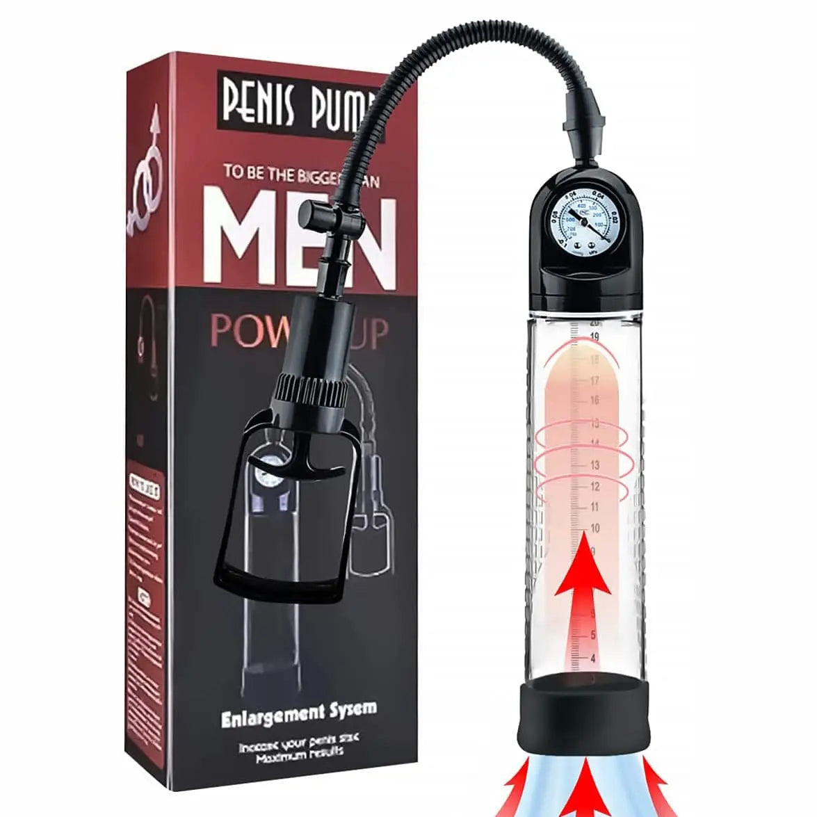 Manual vacuum penis transparent enlarger penis pump Sweetstoy