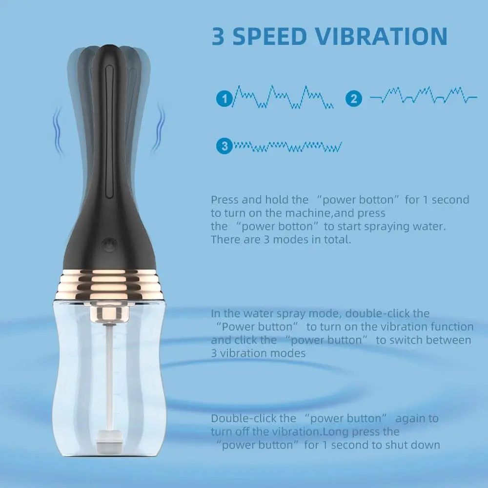 3-frequency automatic water jet enema Sweetstoy